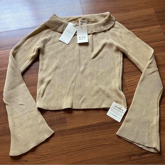 My Mum Made it- Soft Knit Off the Shoulder Top - Picture 2 of 6